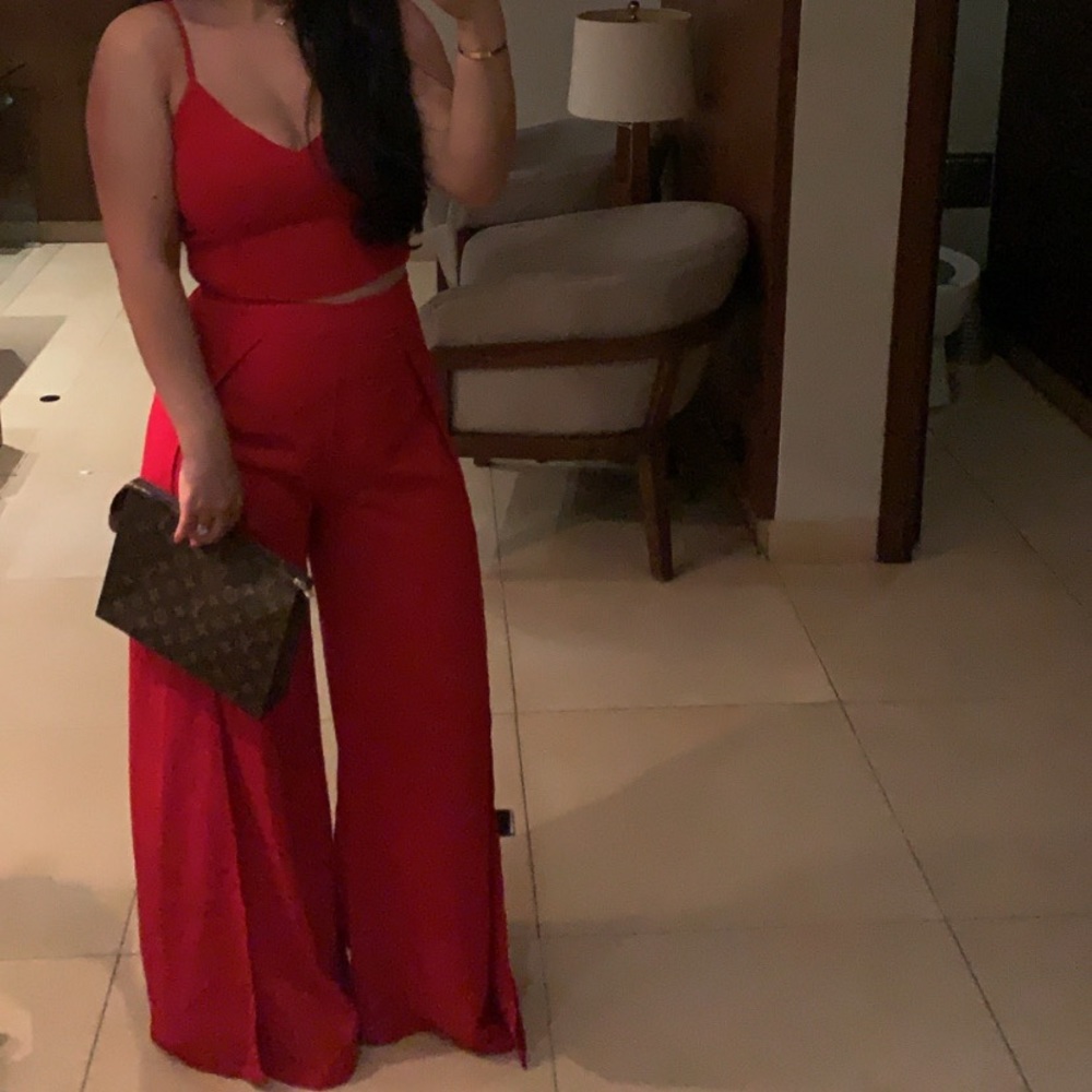 Two piece jumpsuit